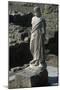 Spain, Catalonia, La Escala, Greek Ampurias, Statue of Asclepius-null-Mounted Giclee Print