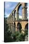 Spain, Catalonia, Tarragona, Roman Aqueduct-null-Stretched Canvas