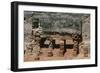 Spain, Catalonia, Tarragona, Roman Tarraco, Baths in Roman Villa Dels Munts-null-Framed Giclee Print