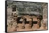 Spain, Catalonia, Tarragona, Roman Tarraco, Baths in Roman Villa Dels Munts-null-Framed Stretched Canvas