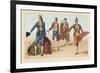 Spain Costume-French School-Framed Giclee Print