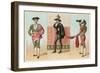 Spain Costume-French School-Framed Giclee Print