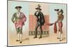 Spain Costume-French School-Mounted Giclee Print