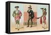 Spain Costume-French School-Framed Stretched Canvas