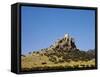 Spain, Extremadura, Almorchon, Castle-null-Framed Stretched Canvas