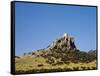 Spain, Extremadura, Almorchon, Castle-null-Framed Stretched Canvas