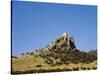 Spain, Extremadura, Almorchon, Castle-null-Stretched Canvas