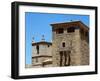 Spain, Extremadura, Caceres, the Palace Golfines De Abajo, Tower-null-Framed Giclee Print