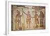 Spain, Extremadura, Merida, National Museum of Roman Art, Mosaic of the Seven Sages-Samuel Magal-Framed Photographic Print