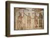 Spain, Extremadura, Merida, National Museum of Roman Art, Mosaic of the Seven Sages-Samuel Magal-Framed Photographic Print