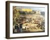 Spain, Fair in Seville by Andre Cortes Y Aguilar, 1882, Detail-null-Framed Giclee Print