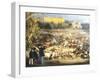 Spain, Fair in Seville by Andre Cortes Y Aguilar, 1882, Detail-null-Framed Giclee Print