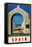 Spain Fisherman-null-Framed Stretched Canvas