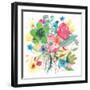 Spain Floral Bouquet 2-Kerstin Stock-Framed Art Print