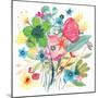 Spain Floral Bouquet 2-Kerstin Stock-Mounted Art Print