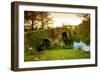 Spain, Galicia, an Old Bridge on the Camino Di Santiago-Ken Scicluna-Framed Premium Photographic Print