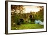 Spain, Galicia, an Old Bridge on the Camino Di Santiago-Ken Scicluna-Framed Photographic Print