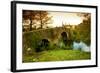 Spain, Galicia, an Old Bridge on the Camino Di Santiago-Ken Scicluna-Framed Photographic Print