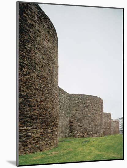Spain. Galicia. Lugo. Roman Walls. 3rd Century-null-Mounted Giclee Print