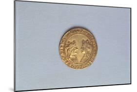 Spain, Gold Coin with Ferdinand and Isabella, Recto-null-Mounted Giclee Print