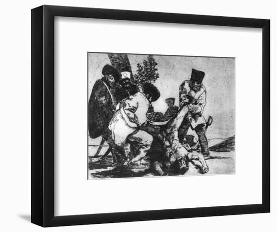 Spain Goya War C1808-null-Framed Art Print