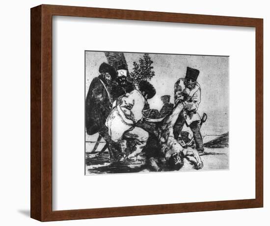 Spain Goya War C1808-null-Framed Art Print