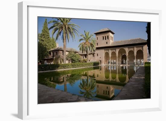 Spain, Granada, Alhambra, the Partal-null-Framed Photographic Print