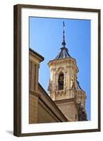 Spain, Granada. Bell tower of the Church of San Justo y Pastor.-Julie Eggers-Framed Photographic Print