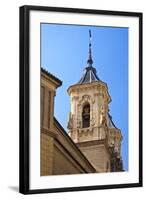 Spain, Granada. Bell tower of the Church of San Justo y Pastor.-Julie Eggers-Framed Photographic Print