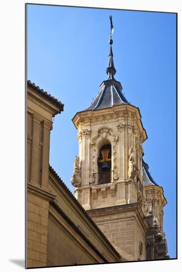 Spain, Granada. Bell tower of the Church of San Justo y Pastor.-Julie Eggers-Mounted Photographic Print