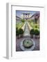 Spain, Granada. Patio de la Acequia at Generalife garden.-Julie Eggers-Framed Photographic Print