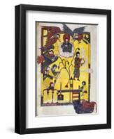 Spain: Grape Harvest-null-Framed Giclee Print