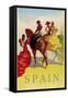 Spain Horses-null-Framed Stretched Canvas