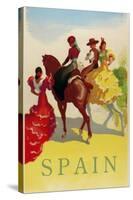 Spain Horses-null-Stretched Canvas