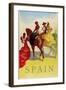 Spain Horses-null-Framed Giclee Print