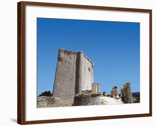 Spain, Iscar, Castle, Built in 15th Century-null-Framed Giclee Print