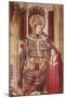 Spain, Jativa Cathedral, Borgia Triptych, Panel with Ildefonso and Cardinal Alfonso Borgia-Jacomart Baco-Mounted Giclee Print