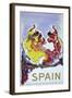 Spain Ladies-null-Framed Giclee Print