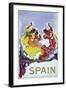 Spain Ladies-null-Framed Giclee Print