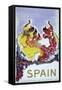 Spain Ladies-null-Framed Stretched Canvas