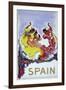 Spain Ladies-null-Framed Giclee Print