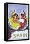 Spain Ladies-null-Framed Stretched Canvas