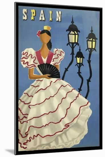 Spain lamps-null-Mounted Giclee Print