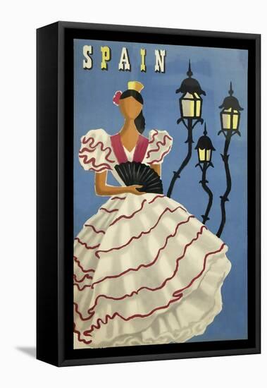 Spain lamps-null-Framed Stretched Canvas