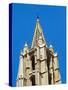 Spain, Leon, Cathedral, 13th Century, Gothic Style, Clock Tower, Detail-null-Stretched Canvas