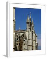Spain, Leon, Cathedral, 13th Century, Gothic Style, Exterior, Detail-null-Framed Giclee Print