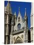 Spain, Leon, Cathedral, 13th Century, Gothic Style, Main Facade, Detail-null-Stretched Canvas