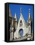 Spain, Leon, Cathedral, 13th Century, Gothic Style, Main Facade, Detail-null-Framed Stretched Canvas