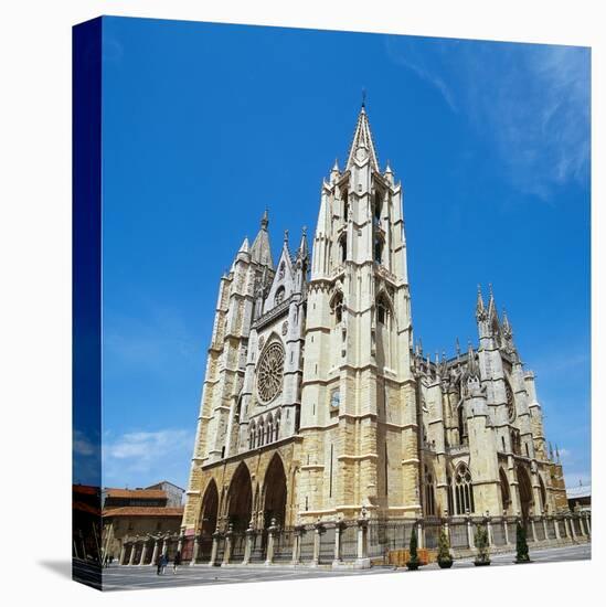 Spain, Leon, Cathedral, 13th Century, Gothic Style-null-Stretched Canvas