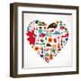 Spain Love-Marish-Framed Art Print